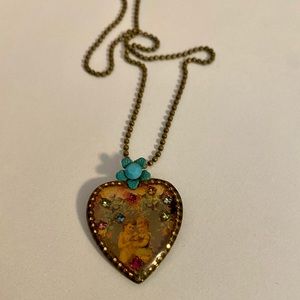 Michal Negrin heart necklace